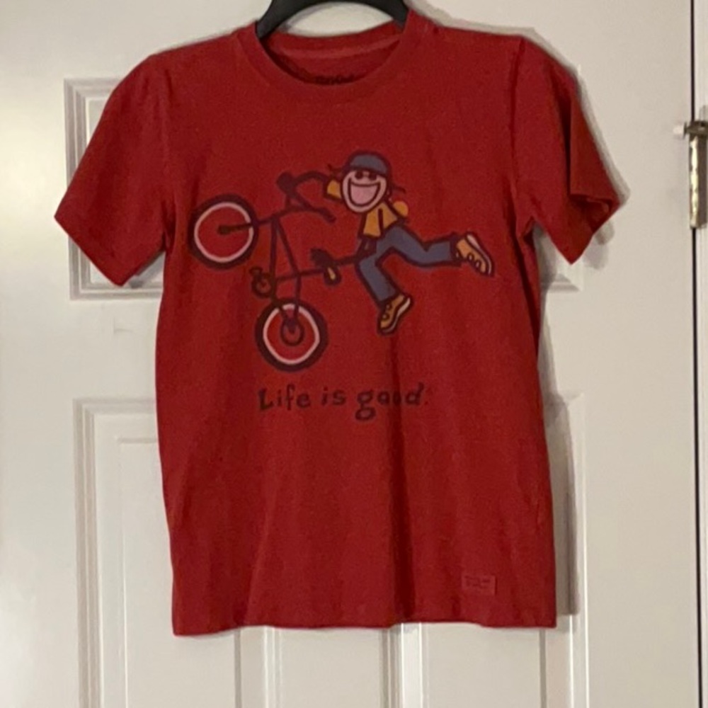 Life is Good Red T-Shirt